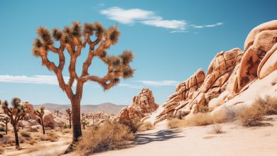 Joshua tree in joshua tree national park.