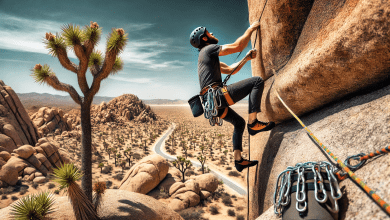 Rock Climbing in Joshua Tree National Park